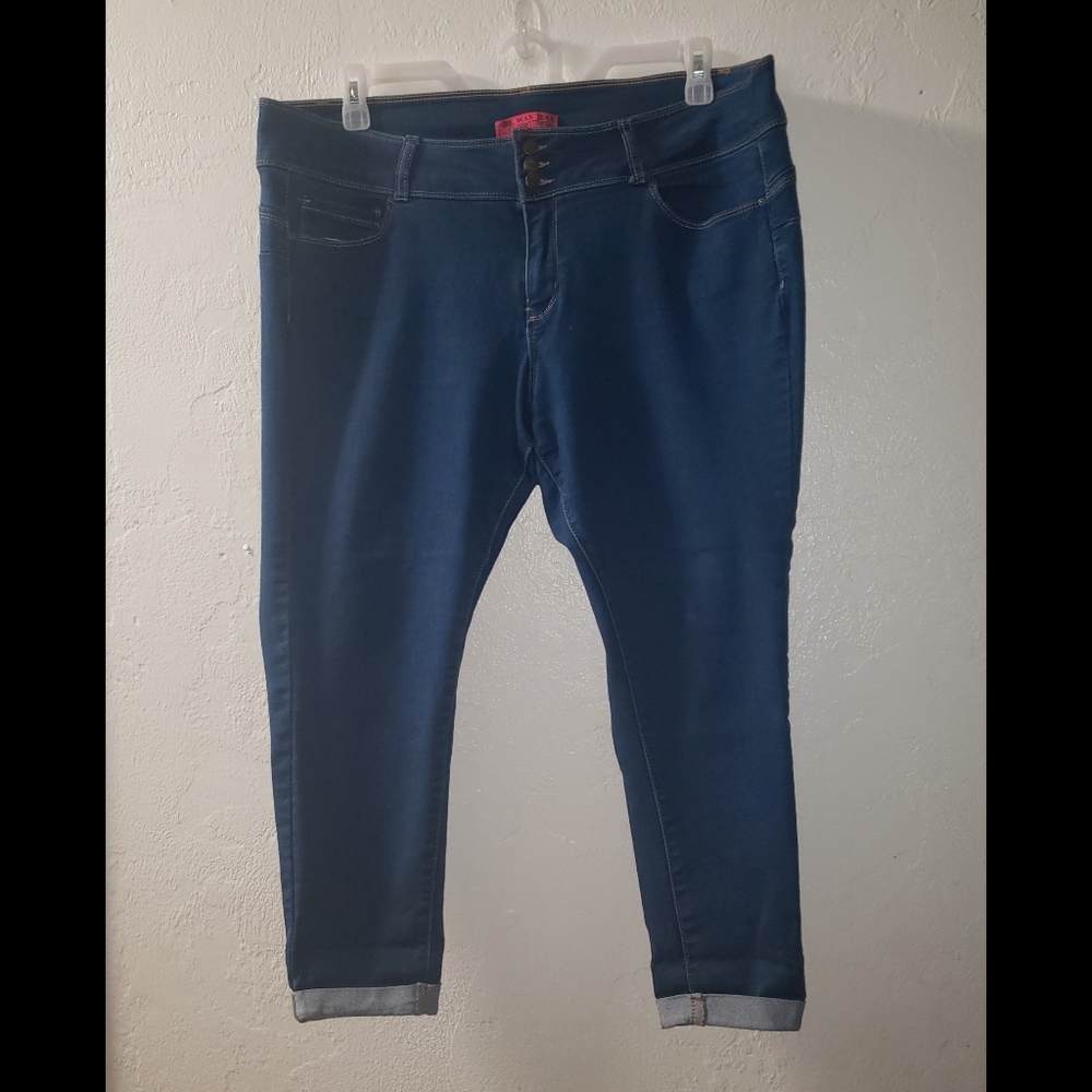 Wax Jean Butt I Love You Size 20